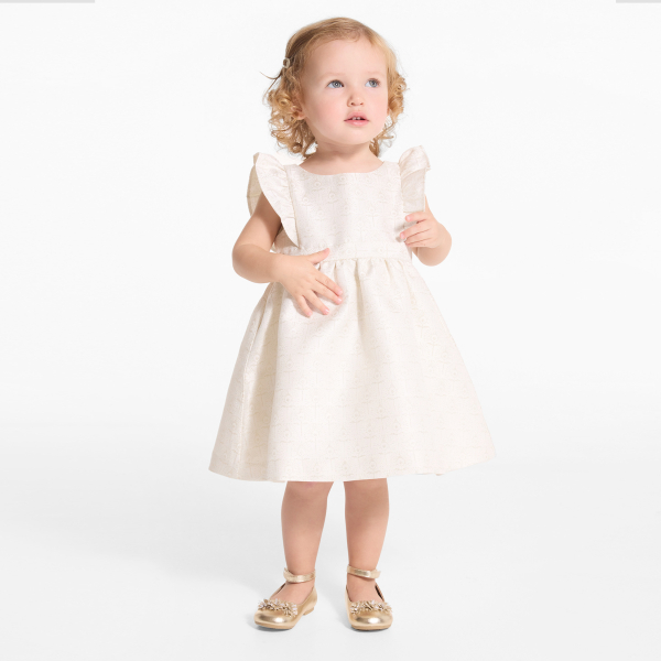 فستان حفلات لامع للفتيات الصغيرات